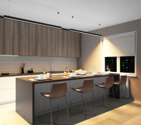 DK9153-BK Линейный светильник 42W 1500mm 3000K, черный в Тюмени - tumen.ok-mebel.com | фото 7
