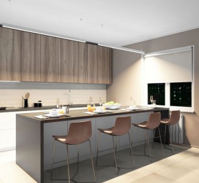 DK9154-WH Линейный светильник 42W 1500mm 4000K, белый в Тюмени - tumen.ok-mebel.com | фото