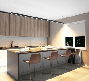 DK9303-BK Линейный светильник 72W 3000mm 3000K, черный в Тюмени - tumen.ok-mebel.com | фото 5