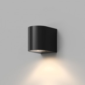 DK9790-BK Настенный уличный светильник NARVIK, IP44, GU10 LED, до 15 Вт, черный, алюминий в Тюмени - tumen.ok-mebel.com | фото
