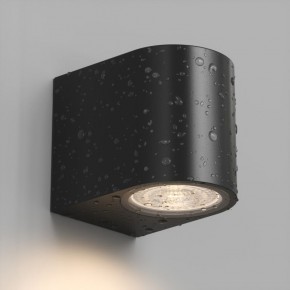 DK9790-BK Настенный уличный светильник NARVIK, IP44, GU10 LED, до 15 Вт, черный, алюминий в Тюмени - tumen.ok-mebel.com | фото 3