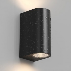DK9791-BK Настенный уличный светильник NARVIK, IP44, 2хGU10 LED, до 15 Вт, черный, алюминий в Тюмени - tumen.ok-mebel.com | фото 3