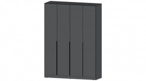 ЭЛЕГАНТ Шкаф 4х створчатый (графит) в Тюмени - tumen.ok-mebel.com | фото