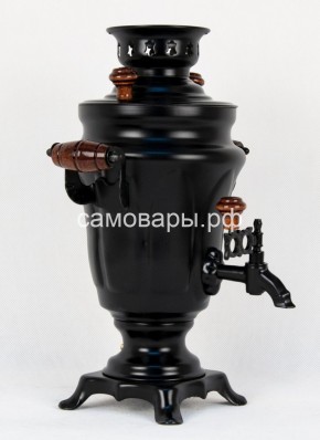 Электрический самовар "Черный Русский" матовый тюльпан в наборе на 1,5 литра. Ограниченная серия. в Тюмени - tumen.ok-mebel.com | фото 4