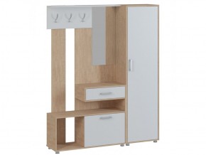 ЭНТЕР 1 Прихожая (модульная) дуб сонома/белый в Тюмени - tumen.ok-mebel.com | фото 2