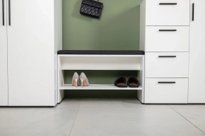 ЭЙР прихожая (модульная) Белый Шагрень в Тюмени - tumen.ok-mebel.com | фото 23