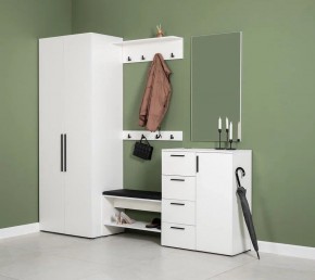 ЭЙР прихожая (модульная) Белый Шагрень в Тюмени - tumen.ok-mebel.com | фото 28