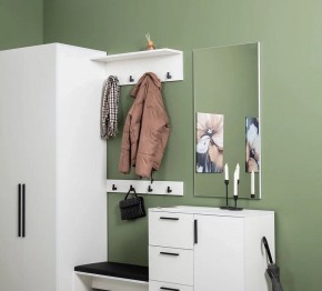 ЭЙР прихожая (модульная) Белый Шагрень в Тюмени - tumen.ok-mebel.com | фото 33