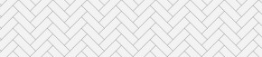Фартук Метро керамик (белая) CPL пластик МДФ 6 мм в Тюмени - tumen.ok-mebel.com | фото 1