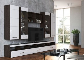 Фиеста №13 Комод глухой (Венге/Белый глянец) в Тюмени - tumen.ok-mebel.com | фото 3