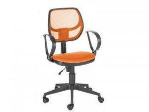 Кресло компьютерное Флеш Рондо (оранжевый/оранжевый) в Тюмени - tumen.ok-mebel.com | фото 1