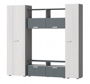 Гостиная Эмми (Анкор светлый/Графит) в Тюмени - tumen.ok-mebel.com | фото 2