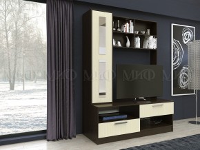 Гостиная Фиеста центр (Дуб Беленый/Венге) в Тюмени - tumen.ok-mebel.com | фото 3