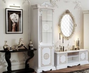 Гостиная Грация (комплект) белый/золото в Тюмени - tumen.ok-mebel.com | фото 3