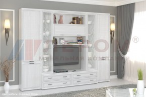 Гостиная Карина Композиция 19 (Снежный ясень) в Тюмени - tumen.ok-mebel.com | фото