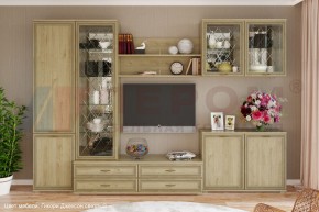 Гостиная Карина Композиция 8 (Гикори Джексон светлый) в Тюмени - tumen.ok-mebel.com | фото 4