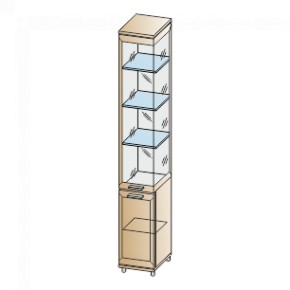 Гостиная Мелисса Композиция 12 (Акация Молдау) в Тюмени - tumen.ok-mebel.com | фото 3