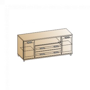 Гостиная Мелисса Композиция 12 (Акация Молдау) в Тюмени - tumen.ok-mebel.com | фото 6
