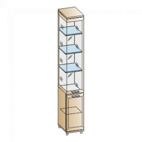 Гостиная Мелисса Композиция 12 (Акация Молдау) в Тюмени - tumen.ok-mebel.com | фото 7