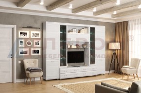 Гостиная Мелисса Композиция 9 (Снежный Ясень) в Тюмени - tumen.ok-mebel.com | фото