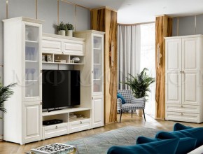 ПРЕСТИЖ-1 Гостиная (МДФ) Сандал светлый в Тюмени - tumen.ok-mebel.com | фото 3