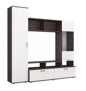 Гостиная Софи (венге/белый глянец) в Тюмени - tumen.ok-mebel.com | фото 2