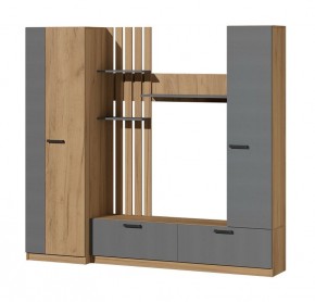 Гостиная Юджи (Дуб Крафт золотой/Графит) в Тюмени - tumen.ok-mebel.com | фото 2