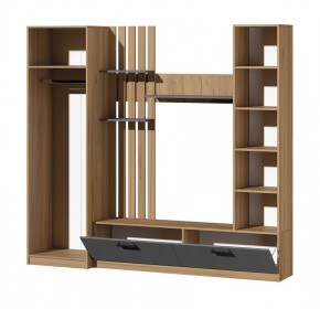 Гостиная Юджи (Дуб Крафт золотой/Графит) в Тюмени - tumen.ok-mebel.com | фото 3