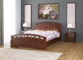 ГРАЦИЯ-1 Кровать из массива 1400  в Тюмени - tumen.ok-mebel.com | фото 2