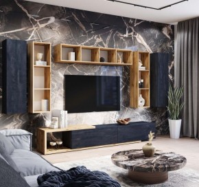 ХЛОЯ Гостиная (Дуб Вотан/Обсидиан) модульная в Тюмени - tumen.ok-mebel.com | фото 10
