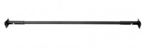 Турник раздвижной 1250-1500 цв. черный FLEXTER PROFI в Тюмени - tumen.ok-mebel.com | фото