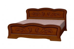 КАРИНА-8 Кровать из массива (Орех) в Тюмени - tumen.ok-mebel.com | фото 2