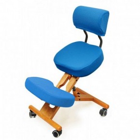 Коленный стул со спинкой Smartstool KW02В + Чехлы в Тюмени - tumen.ok-mebel.com | фото 2