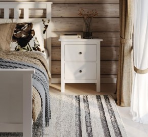 Комод 02 Кантри белый с двумя ящиками в Тюмени - tumen.ok-mebel.com | фото 4