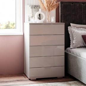 Комод Алекса (ясень белый/белый) в Тюмени - tumen.ok-mebel.com | фото 3