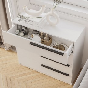 Комод Айрон КМ-02 (белый) в Тюмени - tumen.ok-mebel.com | фото 3