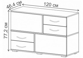Комод Дамар в Тюмени - tumen.ok-mebel.com | фото 4