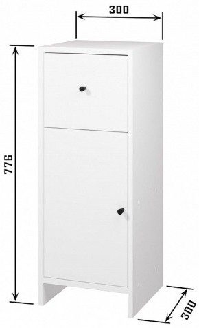 Комод Квадро в Тюмени - tumen.ok-mebel.com | фото 3
