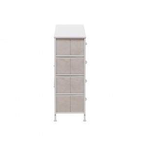 Комод Leset Линкс 8 ящ. (к/з), Каркас Белый, ящики Белые в Тюмени - tumen.ok-mebel.com | фото 5