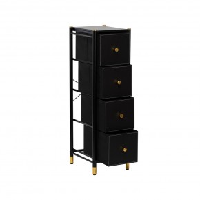 Комод Leset Нирита/Хайди узкий 4 ящика в Тюмени - tumen.ok-mebel.com | фото 3