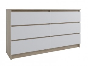Комод МОРИ МК 1380.6 (Дуб Сонома/Белый) в Тюмени - tumen.ok-mebel.com | фото