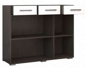 Комод Ненси (Венге/Белый глянец) в Тюмени - tumen.ok-mebel.com | фото 2