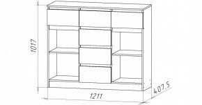 НИЦЦА-6 Комод (НЦ.06) в Тюмени - tumen.ok-mebel.com | фото 2