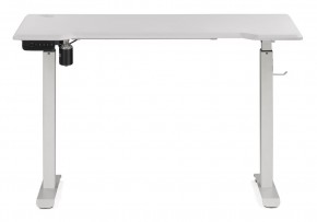 Компьютерный стол Маркос с механизмом подъема 120х75х75 белый / шагрень белая в Тюмени - tumen.ok-mebel.com | фото 2