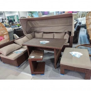 Комплект мебели с диваном AFM-320B-T320 Brown в Тюмени - tumen.ok-mebel.com | фото 2