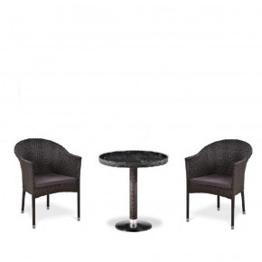 Комплект плетеной мебели T601/Y350A-W53 Brown (2+1) в Тюмени - tumen.ok-mebel.com | фото
