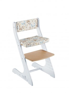 Комплект растущий стул и подушки Конёк Горбунёк Стандарт (Лофт-1, Бабочки) в Тюмени - tumen.ok-mebel.com | фото