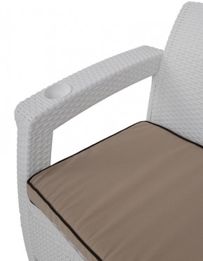 Комплект уличной мебели Yalta Premium Terrace Set (Ялта) белый (+подушки под спину) в Тюмени - tumen.ok-mebel.com | фото 5