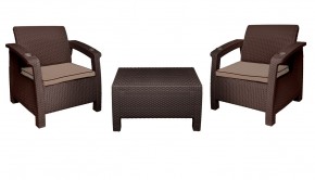 Комплект уличной мебели Yalta Premium Terrace Set (Ялта) шоколадый (+подушки под спину) в Тюмени - tumen.ok-mebel.com | фото 8