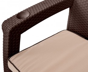 Комплект уличной мебели Yalta Premium Terrace Triple Set (Ялта) шоколадный (+подушки под спину) в Тюмени - tumen.ok-mebel.com | фото 4